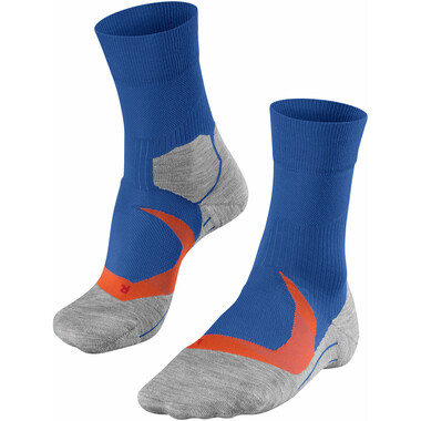 FALKE RU4 COOL Socks Blue/Grey/Orange 0